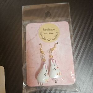 Bunny Rabbit Earrings 🐇💖